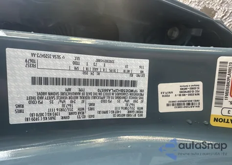 2023 Ford Bronco из США, поврежденный, VIN 1FMDE5BH2PLA98570